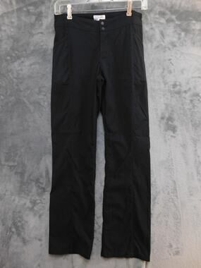 VTG Water Girl Patagonia Pants Womens 6 Black Stretch Hiking Made In USA Pockets